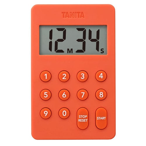 TANITA デジタルタイマー 100分計 TD-415-WH ホワイト【プラザセレクト】 7155948  │アイリスプラザ│アイリスオーヤマ公式通販サイト