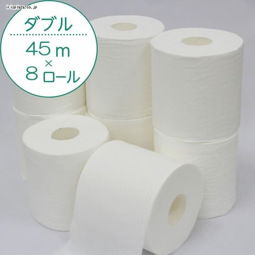 【8個セット】日本製紙クレシア クリネックス 1.5倍巻き コンパクト トイレット8ロール 45mダブル 【プラザセレクト】