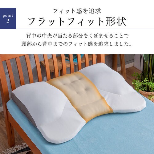 低反発の大きめ枕(肩まであるタイプ) きら 低反発の大きめ枕(肩まであるタイプ) きら