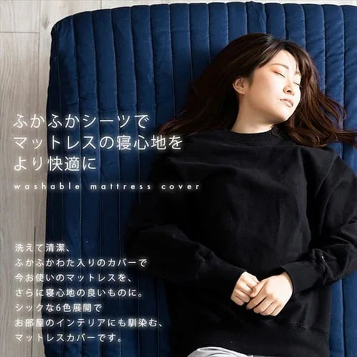 脚付きマットレスカバー ダブル AATMC-D 全6色【プラザセレクト】_2