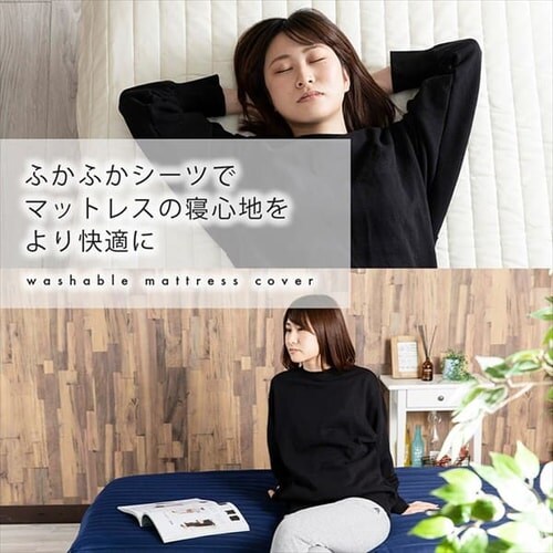 脚付きマットレスカバー ダブル AATMC-D 全6色【プラザセレクト】_20