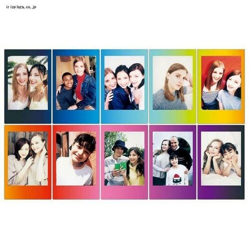 富士フイルム チェキフィルム RAINBOW WW1 (instax mini 用