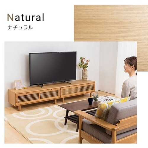 当店限定／【幅180㎝｜75インチ対応】オープンテレビ台│T-OTV-180 ブラウン 7149839 │【公式】Simple Style -  アイリスオーヤマのホームファッション専門店