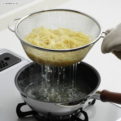 ゆであげに便利でごザル 深型20cm 41579 7171946│アイリスオーヤマ