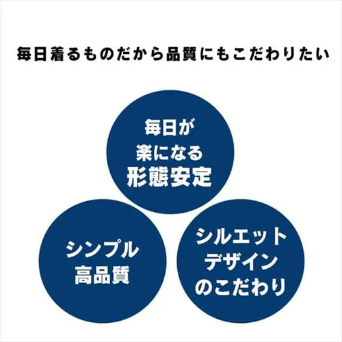 白無地 シャツ 3種類 全3サイズ_6