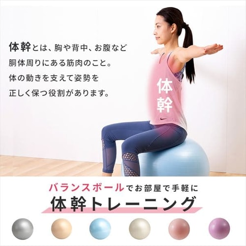 バランスボール 55cm Si Balanceball 55 全4色 プラザセレクト f アイリスプラザ アイリスオーヤマ公式通販サイト