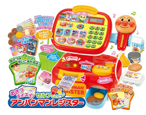 アンパンマン おさつスイスイ!セルフでピピッ♪アンパンマンレジスター 【プラザセレクト】_2