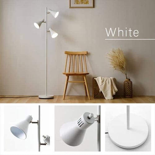 LEDスタンドライト　ホワイト　3灯 楽天市場】スタンドライト 3灯の通販