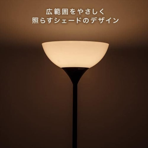 フロアランプ LED対応 PFL-1SU-B ブラック 7176963