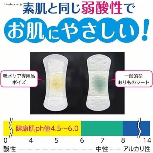 日本製紙クレシア [3個セット]ポイズ さらさら素肌 吸水ナプキン