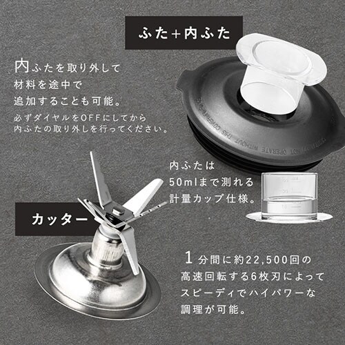 ミキサー 1500ml 氷対応 PFJM-1500-B ブラック 7178050│アイリス