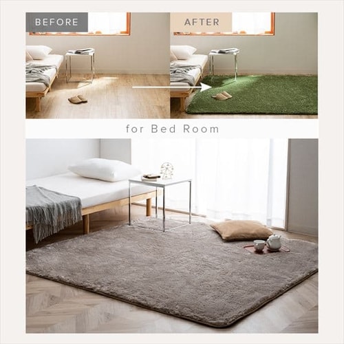 【在庫処分】アイリスプラザ ラグ カーペット マット シャギー 185×185c Amazon｜アイリスプラザ ラグ カーペット マット シャギー 185
