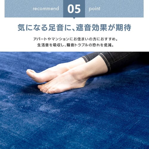 高反発ラグ 200×300cm 全4色【プラザセレクト】