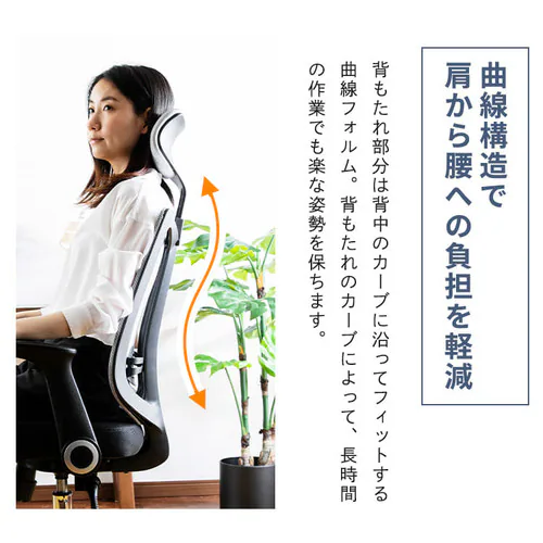 メッシュバックオフィスチェア MOC-61 全4色_5