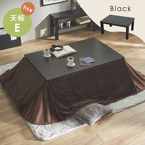 ヴィンテージこたつ 本体 105×75cm 長方形 SJ-K13-IR 天板Bナチュラル_12