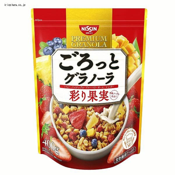 超可爱 日清シスコ ごろっとグラノーラ 5種の彩り果実 360g じぃじの美味しい林檎 メルシー