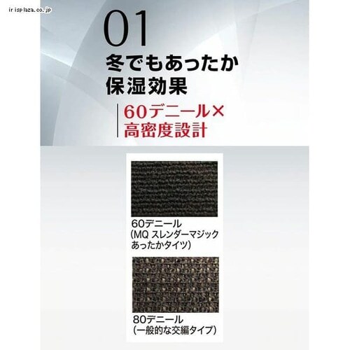 メディキュット スレンダーマジックタイツ M-L ブラック 【プラザセレクト】 7189424 │アイリスプラザ│アイリスオーヤマ公式通販サイト