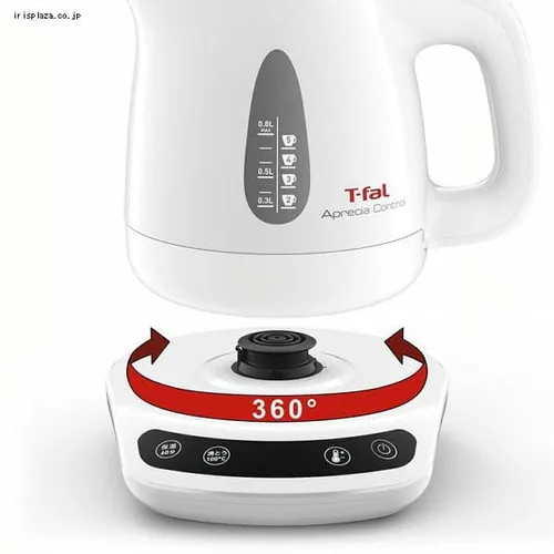 電気ケトル 0.8L ティファール T-fal アプレシア コントロール KO7201JP ホワイト_3