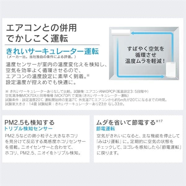 ダイキン 加湿ストリーマ 空気清浄機 MCK55Y－W ホワイト【プラザ