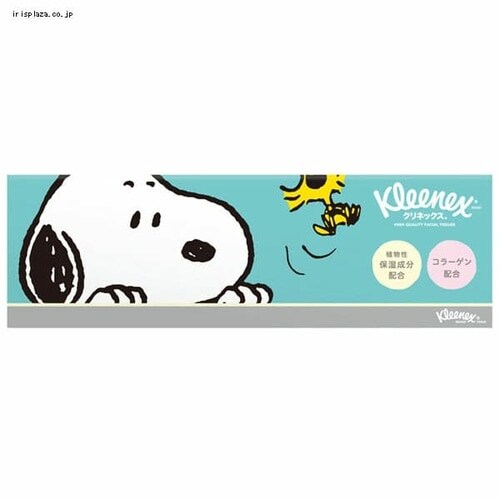 10箱】クリネックス ローション 保湿ティッシュ スヌーピー 360枚（180組）１箱×１０個セット【プラザセレクト】【プラザマーケット】  7194888│アイリスプラザ│アイリスオーヤマ公式通販サイト
