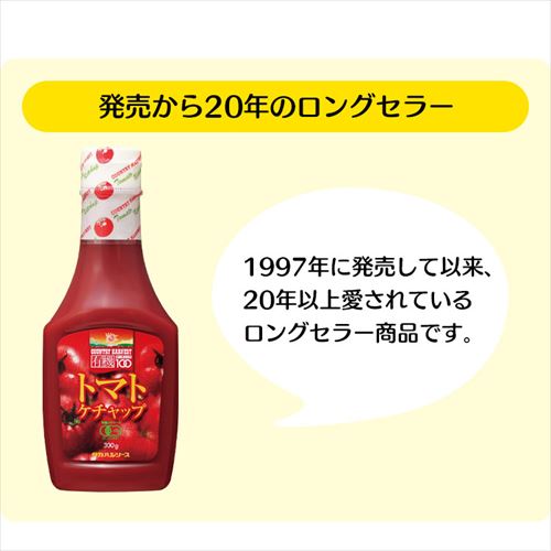 有機トマトケチャップ セミハード 300g 7196312 │アイリスオーヤマ