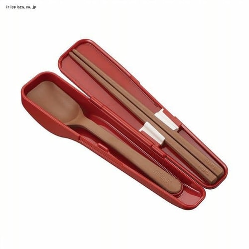 サーモス サーモス スプーン・ハシセット CPE-001 DR ディープレッド