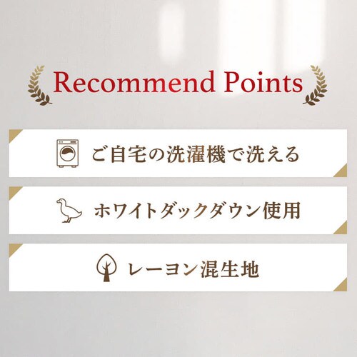 昭和西川 ダウンケット WDD50%レーヨン FF2208P 全2色【プラザセレクト】_5