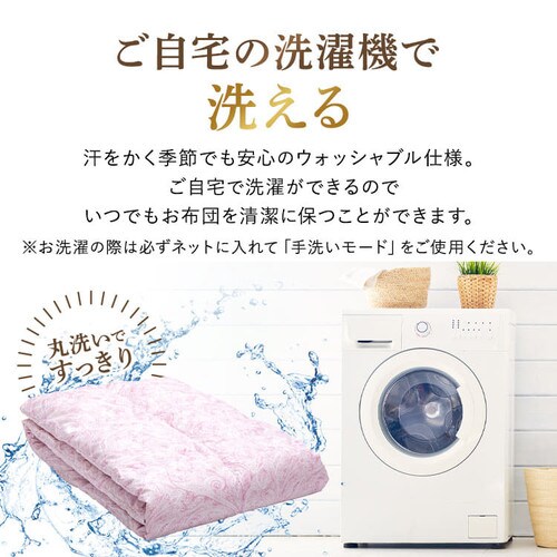 昭和西川 ダウンケット WDD50%レーヨン FF2208P 全2色【プラザセレクト】_7