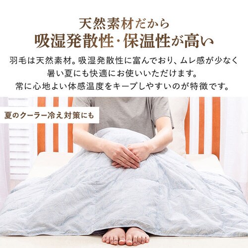 昭和西川 ダウンケット WDD50%レーヨン FF2208P 全2色【プラザセレクト】_13