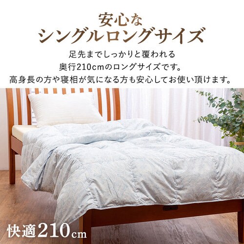 昭和西川 ダウンケット WDD50%レーヨン FF2208P 全2色【プラザセレクト】_16