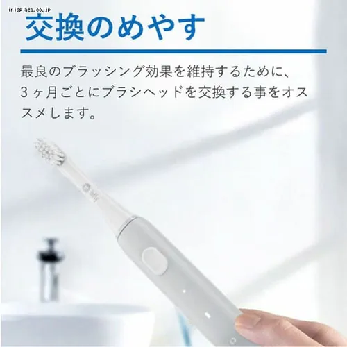 【3本セット】 infly 替えブラシ IF-P60RB03 ホワイト (本体型番:IF−P60 用) _6