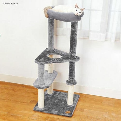 Add.Mate アドメイト 猫用おもちゃ ねこまど ヴィラフォートキャットポール ゆったりベッド _2