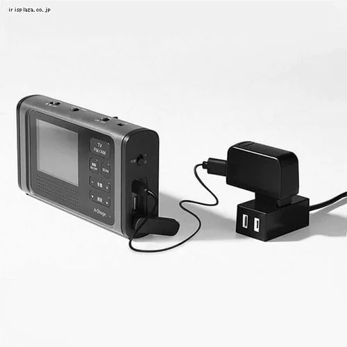 3.2インチ液晶ワンセグTV ラジオ ブラック OR-A03BK 【プラザセレクト】_6