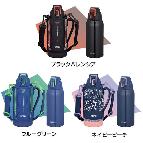 サーモス サーモス 真空断熱スポーツボトル 0.8L FHT-802F BKV 全3色【プラザセレクト】_10