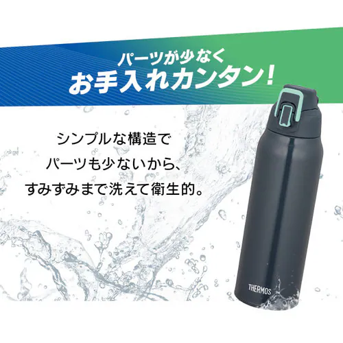 サーモス サーモス 真空断熱スポーツボトル 1L FHT-1002F BKPL 全4色【プラザセレクト】_9