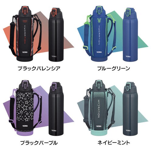 サーモス サーモス 真空断熱スポーツボトル 1.5L FHT-1502F BKPL 全4色【プラザセレクト】_10