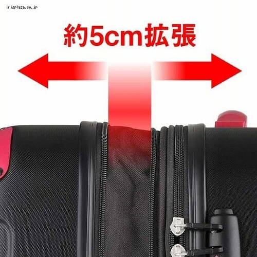 スーツケース 83L 拡張機能付き ティーアンドエス ファスナータイプ_2