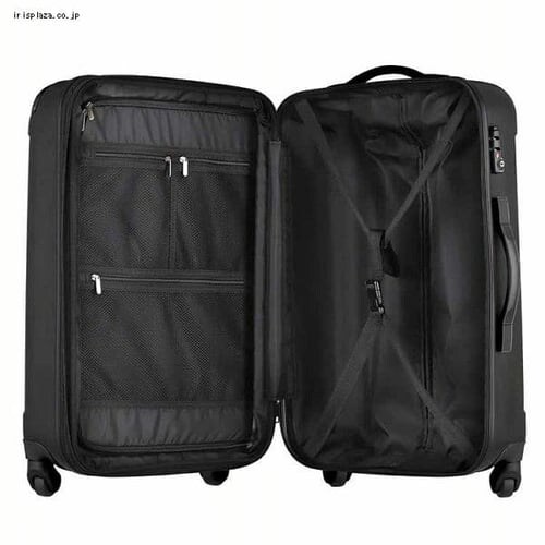 スーツケース 83L 拡張機能付き ティーアンドエス ファスナータイプ_4