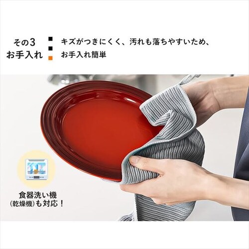 お皿 プレート 22cm ルクルーゼ Arte della Tavola チェリー