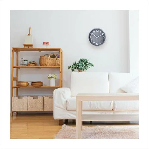 掛時計 スピカ2 直径30cm 28107 ブルー_9