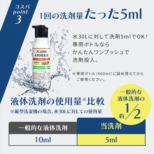 善玉バイオ プロ仕様衣料用洗剤 超濃縮タイプ 4L 7251697 │アイリス