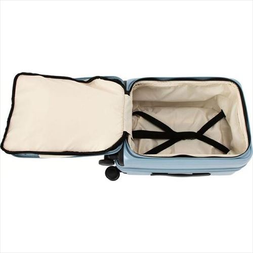 TIERRAL TOMARU 34-38L スーツケース　アイボリー Sサイズ Amazon | [TIERRAL] TOMARU スーツケース S フロントオープン