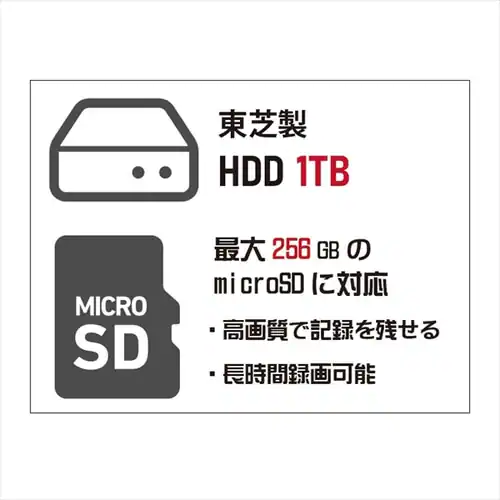 Wi-Fiネットワークカメラ10局レコーダーセット 白_11