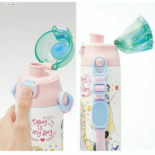 スケーター 超軽量 保冷 ステンレス 水筒 直飲み 580ml_6