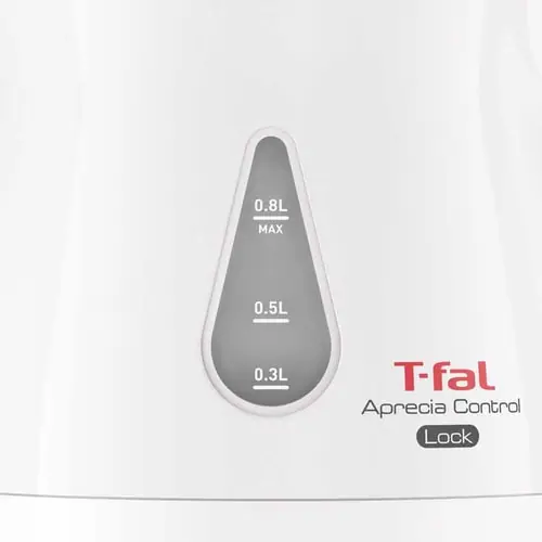 電気ケトル 0.8L T-fal アプレシア ロック コントロール KO8401JP ホワイト_4
