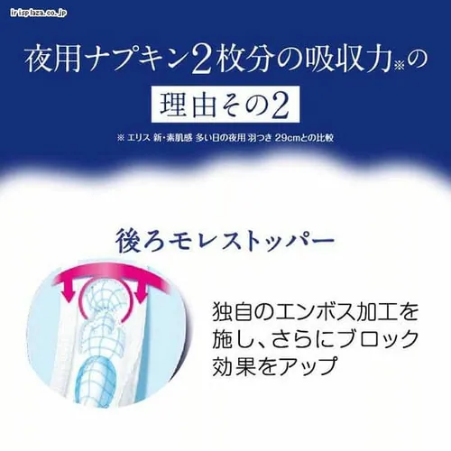 エリス 朝まで超安心 360(特に多い日の夜用)羽つき 12枚 _5