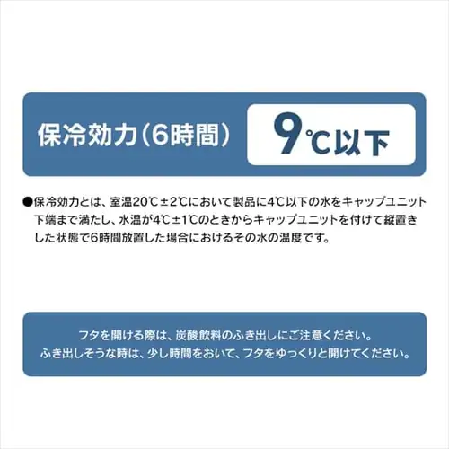 THERMOS 保冷炭酸飲料ボトル_9