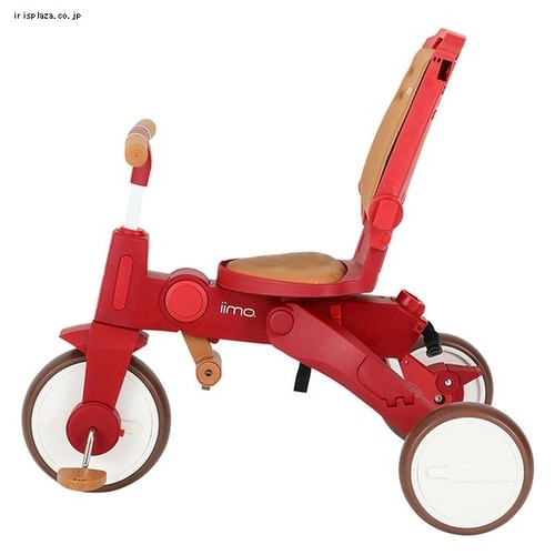 折りたたみ式　imo エタニティレッド赤色 三輪車 三輪車 iimo TRICYCLE G エタニティレッド エタニティレッド｜の