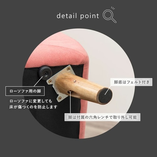 ソファ 2人掛け 2P-GY グレー【代引不可】 【同梱不可】 7259345 ソファ 2人掛け 2P-GY グレー【代引不可】 【同梱不可】 7259345