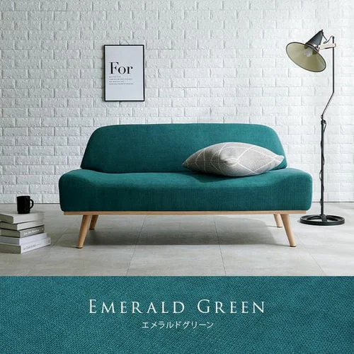 ソファ 2人掛け 2P-EGR エメラルドグリーン 【代引き不可】_15